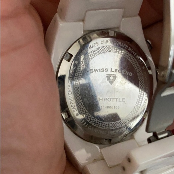 Swiss legend ceramic watch chronograph throttle - Picture 7 of 13